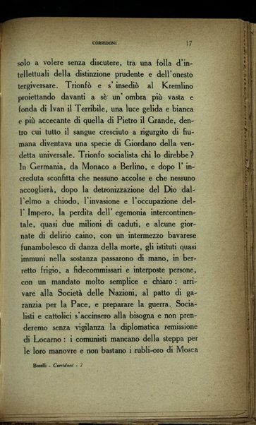 Corridoni : il popolo e la guerra / Giovanni Borelli