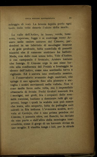 Dal Trentino al Carso : agosto-novembre 1916 : la guerra d'Italia / Luigi Barzini