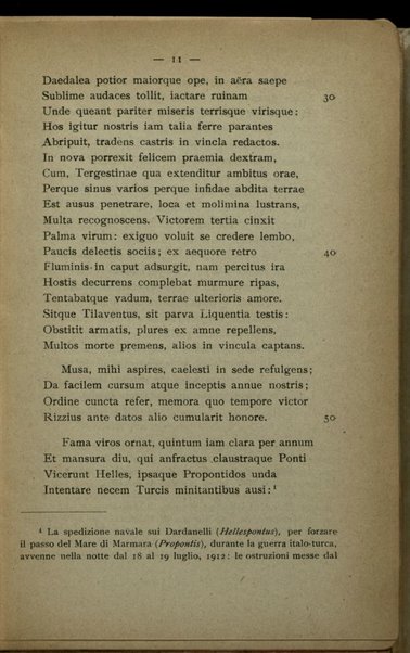 Luigi Rizzo tenente di vascello, distruttore della Wien nel porto di Trieste, 10 dicembre 1917 : carme latino / L. Rocci