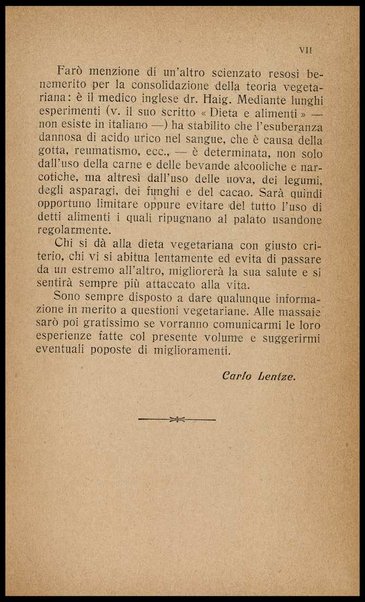 Cucina vegetariana : libro dedicato agli amici di un regime di vita conforme a natura / di Edoardo Baltzer ; rifatto da Carlo Lentze ; tradotto sulla 16. ed. tedesca da G. Oberosler ; col ritratto di E. Baltzer