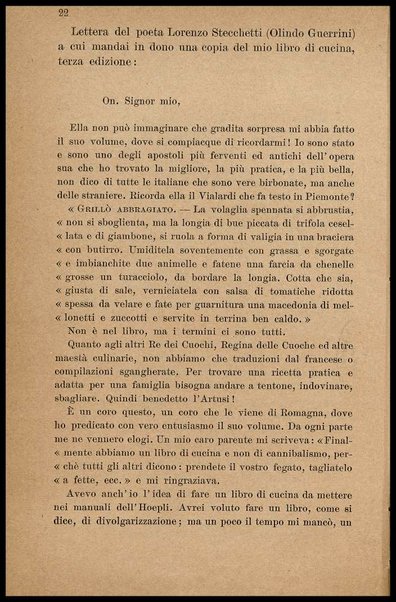 La scienza in cucina e l'arte di mangiar bene : manuale pratico per le famiglie / compilato da Pellegrino Artusi