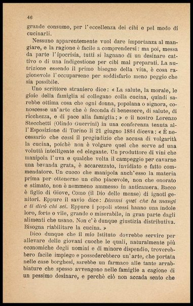 La scienza in cucina e l'arte di mangiar bene : manuale pratico per le famiglie / compilato da Pellegrino Artusi