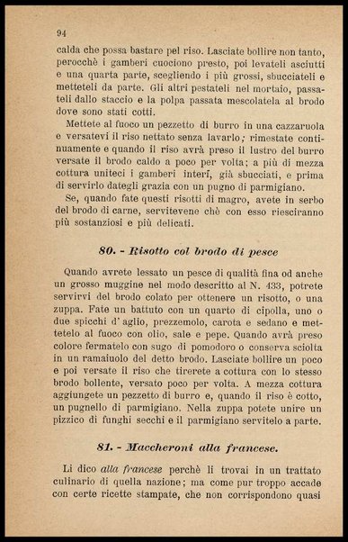 La scienza in cucina e l'arte di mangiar bene : manuale pratico per le famiglie / compilato da Pellegrino Artusi