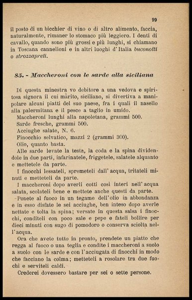 La scienza in cucina e l'arte di mangiar bene : manuale pratico per le famiglie / compilato da Pellegrino Artusi