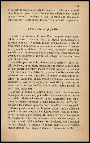 La scienza in cucina e l'arte di mangiar bene : manuale pratico per le famiglie / compilato da Pellegrino Artusi