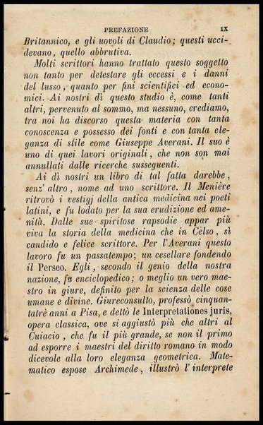 Del vitto e delle cene degli antichi : testo di lingua / lezioni di Giuseppe Averani ora nuovamente stampate ; [prefazione di Carlo Teoli]