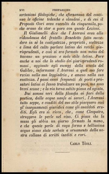 Del vitto e delle cene degli antichi : testo di lingua / lezioni di Giuseppe Averani ora nuovamente stampate ; [prefazione di Carlo Teoli]