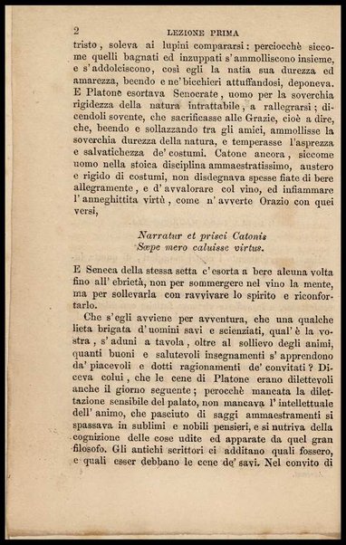 Del vitto e delle cene degli antichi : testo di lingua / lezioni di Giuseppe Averani ora nuovamente stampate ; [prefazione di Carlo Teoli]