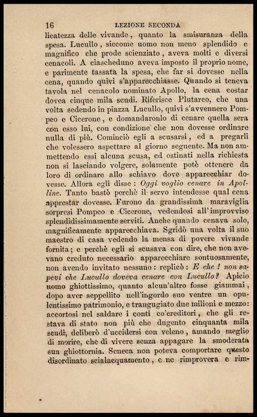 Del vitto e delle cene degli antichi : testo di lingua / lezioni di Giuseppe Averani ora nuovamente stampate ; [prefazione di Carlo Teoli]