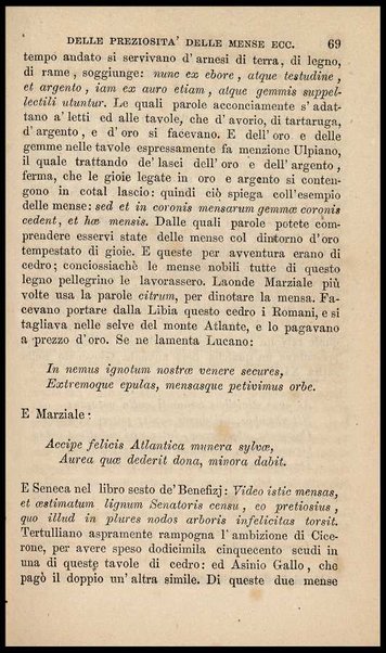 Del vitto e delle cene degli antichi : testo di lingua / lezioni di Giuseppe Averani ora nuovamente stampate ; [prefazione di Carlo Teoli]