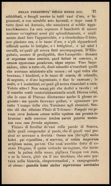 Del vitto e delle cene degli antichi : testo di lingua / lezioni di Giuseppe Averani ora nuovamente stampate ; [prefazione di Carlo Teoli]