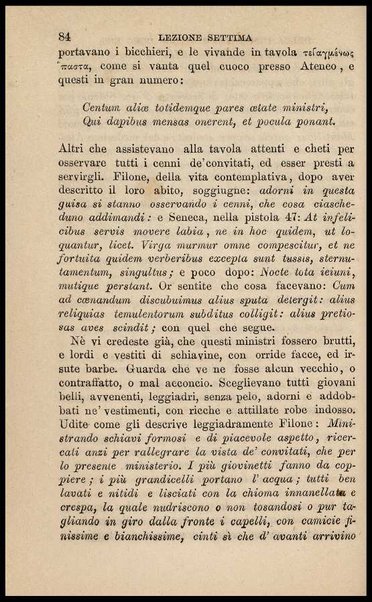 Del vitto e delle cene degli antichi : testo di lingua / lezioni di Giuseppe Averani ora nuovamente stampate ; [prefazione di Carlo Teoli]