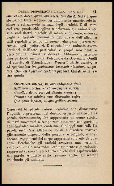 Del vitto e delle cene degli antichi : testo di lingua / lezioni di Giuseppe Averani ora nuovamente stampate ; [prefazione di Carlo Teoli]