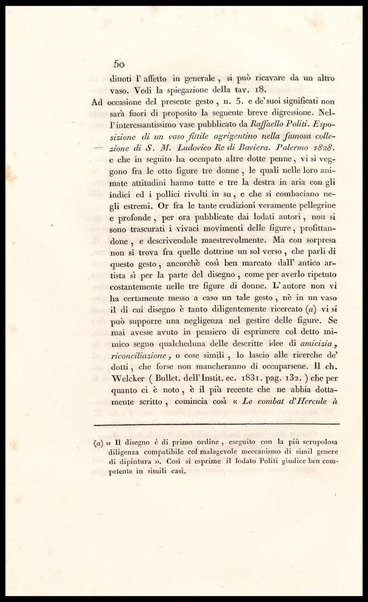 La mimica degli antichi investigata nel gestire napoletano / del canonico Andrea De Jorio