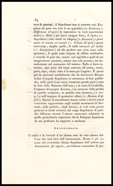 La mimica degli antichi investigata nel gestire napoletano / del canonico Andrea De Jorio