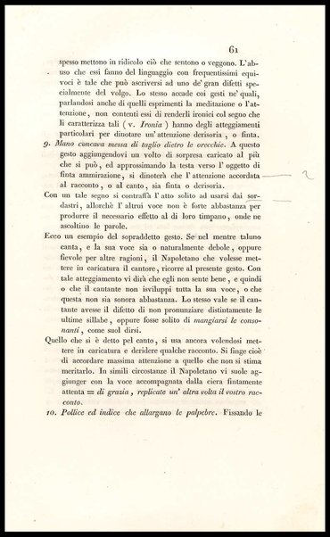 La mimica degli antichi investigata nel gestire napoletano / del canonico Andrea De Jorio