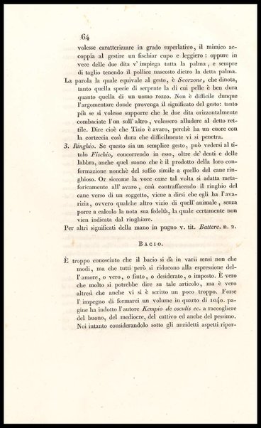 La mimica degli antichi investigata nel gestire napoletano / del canonico Andrea De Jorio