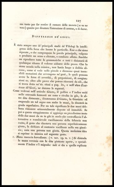 La mimica degli antichi investigata nel gestire napoletano / del canonico Andrea De Jorio