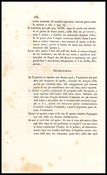 La mimica degli antichi investigata nel gestire napoletano / del canonico Andrea De Jorio