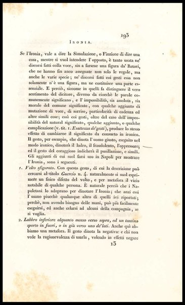 La mimica degli antichi investigata nel gestire napoletano / del canonico Andrea De Jorio