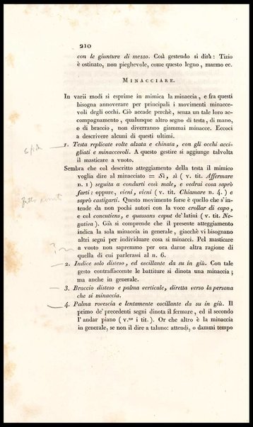 La mimica degli antichi investigata nel gestire napoletano / del canonico Andrea De Jorio