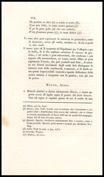 La mimica degli antichi investigata nel gestire napoletano / del canonico Andrea De Jorio