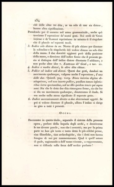 La mimica degli antichi investigata nel gestire napoletano / del canonico Andrea De Jorio