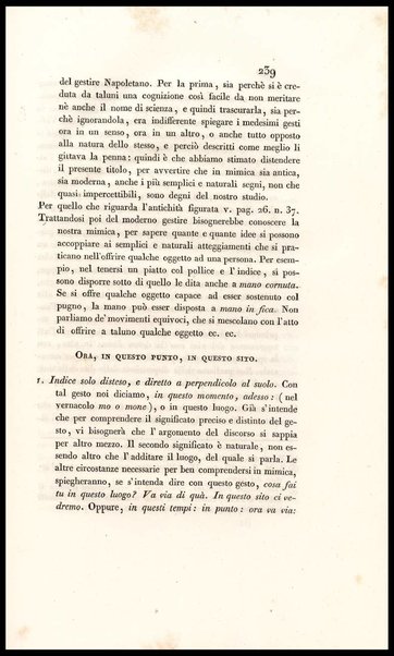 La mimica degli antichi investigata nel gestire napoletano / del canonico Andrea De Jorio