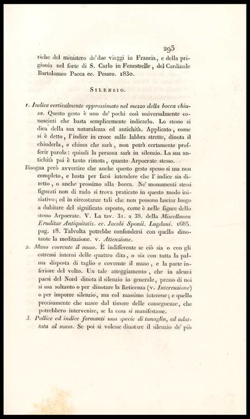 La mimica degli antichi investigata nel gestire napoletano / del canonico Andrea De Jorio