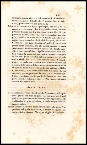 La mimica degli antichi investigata nel gestire napoletano / del canonico Andrea De Jorio