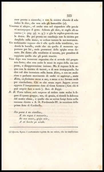 La mimica degli antichi investigata nel gestire napoletano / del canonico Andrea De Jorio