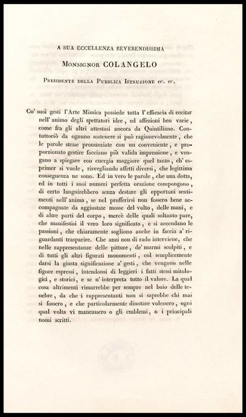 La mimica degli antichi investigata nel gestire napoletano / del canonico Andrea De Jorio