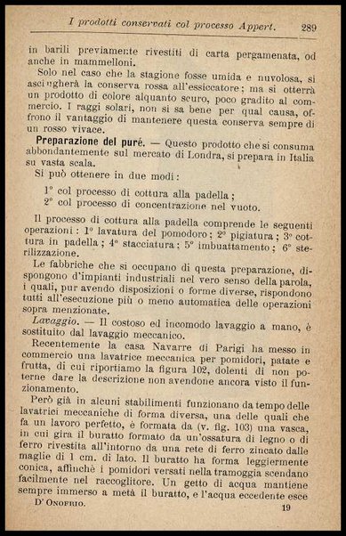 L'industria delle conserve alimentari / G. D'Onofrio