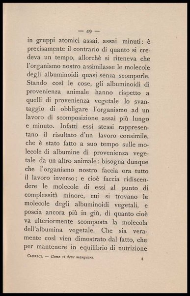 Come si deve mangiare : saggio di fisiologia volgarizzata / Alessandro Clerici (Dott. RV)