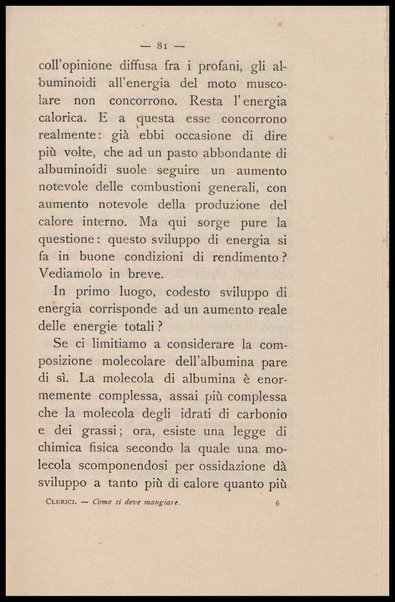 Come si deve mangiare : saggio di fisiologia volgarizzata / Alessandro Clerici (Dott. RV)