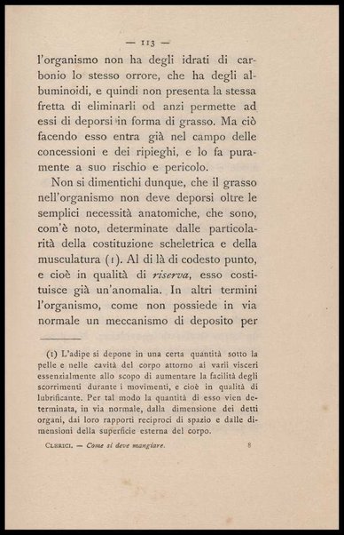 Come si deve mangiare : saggio di fisiologia volgarizzata / Alessandro Clerici (Dott. RV)