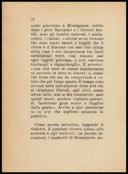 Galateo, ovvero de' costumi / Giovanni della Casa ; a cura di Pietro Pancrazi