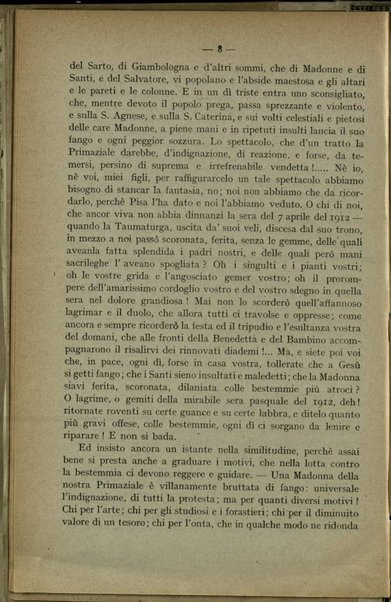 Per la dignità della parola e della vita / Pietro Maffi