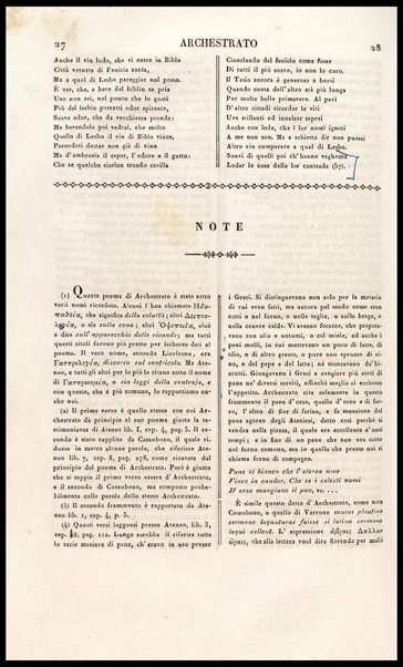 Gastronomia / di Archestrato ; frammenti tradotti da Domenico Scinà
