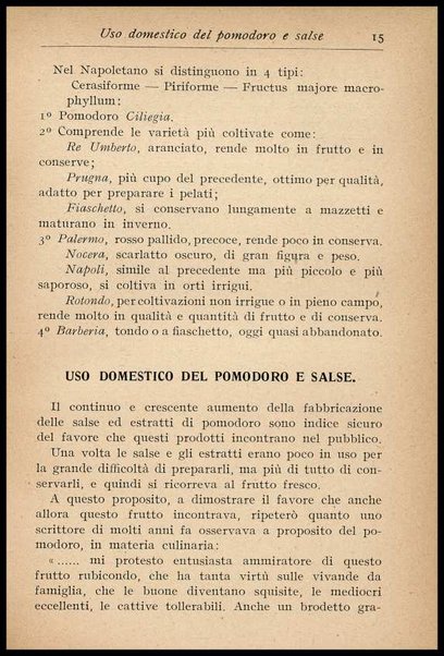 Il pomodoro : coltivazione, utilizzazione domestica, industria, fabbricazione delle scatolette di latta / Rovetta Renato