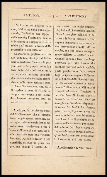 Dizionario d'igiene per le famiglie / di Paolo Mantegazza e Neera