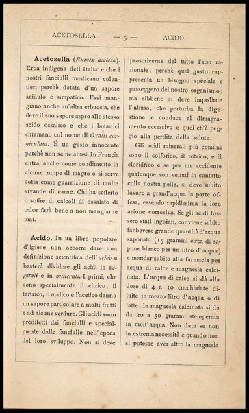 Dizionario d'igiene per le famiglie / di Paolo Mantegazza e Neera