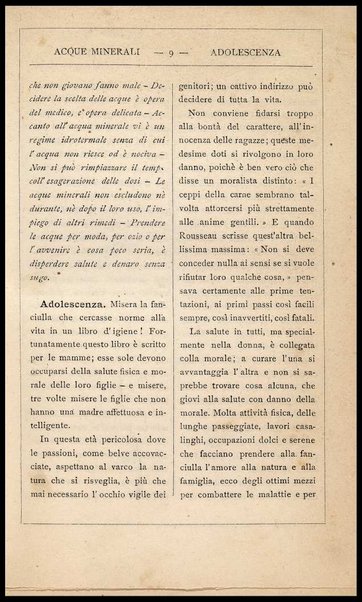 Dizionario d'igiene per le famiglie / di Paolo Mantegazza e Neera