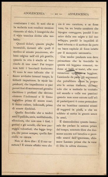 Dizionario d'igiene per le famiglie / di Paolo Mantegazza e Neera
