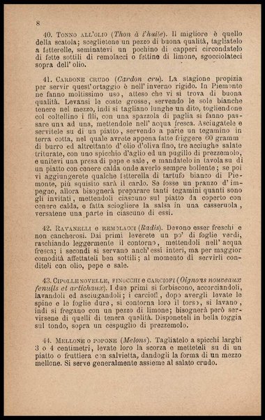 La gastronomia moderna : trattato generale della cucina, pasticceria, confettureria e credenza au uso degli alberghi, ristoratori e privati / di Giuseppe Sorbiatti