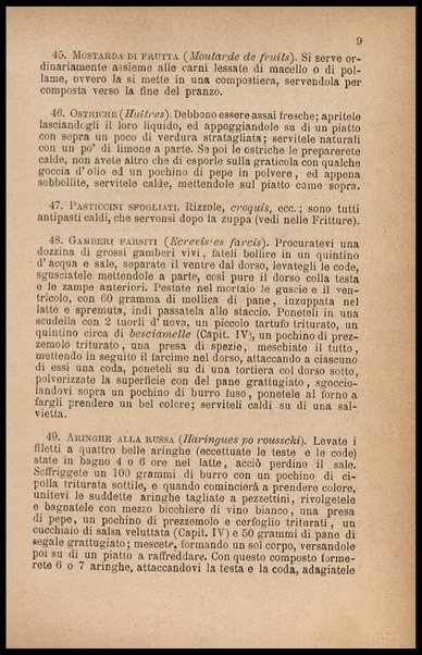 La gastronomia moderna : trattato generale della cucina, pasticceria, confettureria e credenza au uso degli alberghi, ristoratori e privati / di Giuseppe Sorbiatti