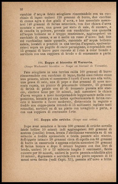 La gastronomia moderna : trattato generale della cucina, pasticceria, confettureria e credenza au uso degli alberghi, ristoratori e privati / di Giuseppe Sorbiatti