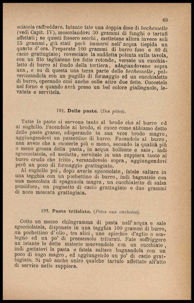 La gastronomia moderna : trattato generale della cucina, pasticceria, confettureria e credenza au uso degli alberghi, ristoratori e privati / di Giuseppe Sorbiatti