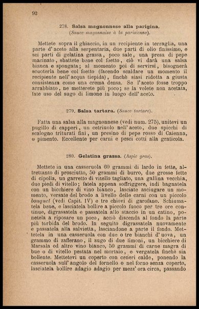 La gastronomia moderna : trattato generale della cucina, pasticceria, confettureria e credenza au uso degli alberghi, ristoratori e privati / di Giuseppe Sorbiatti