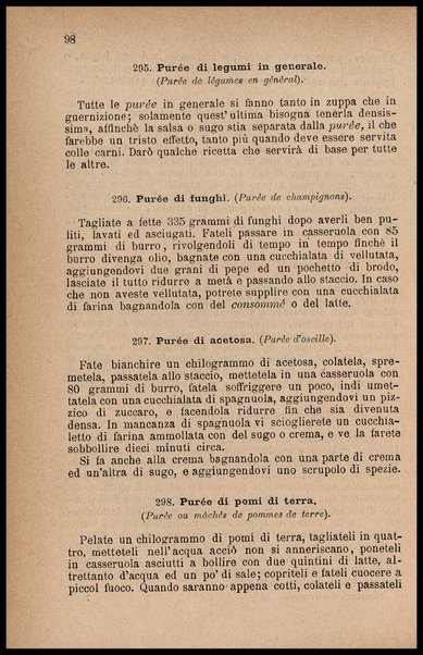 La gastronomia moderna : trattato generale della cucina, pasticceria, confettureria e credenza au uso degli alberghi, ristoratori e privati / di Giuseppe Sorbiatti
